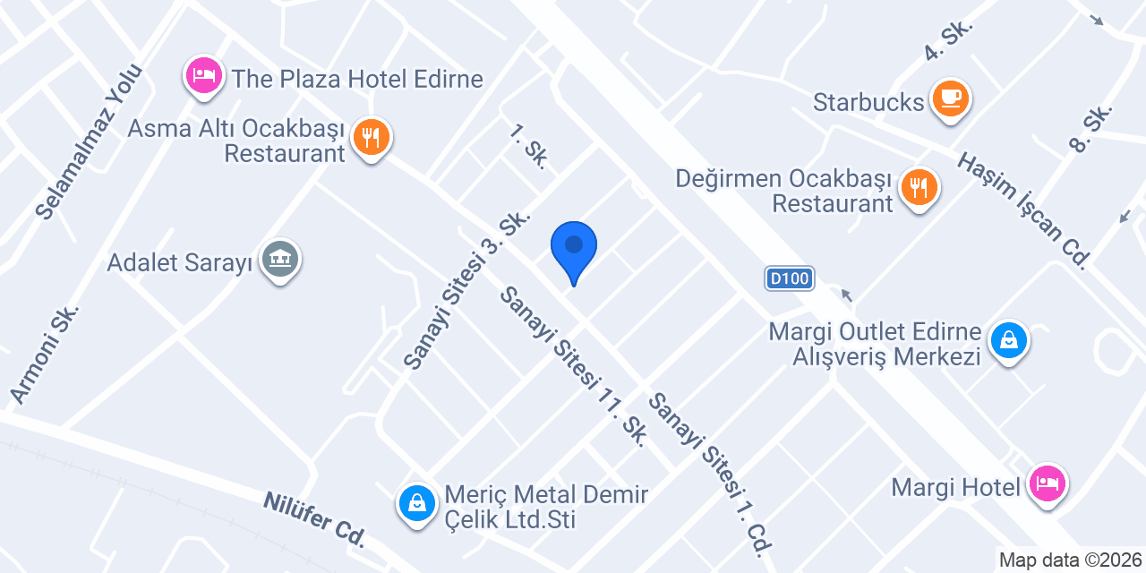 Trakya Yangın konumu