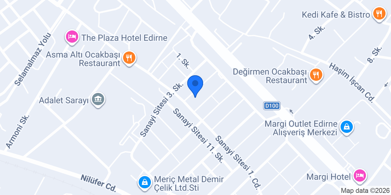 Em Ticaret Koll Sti konumu