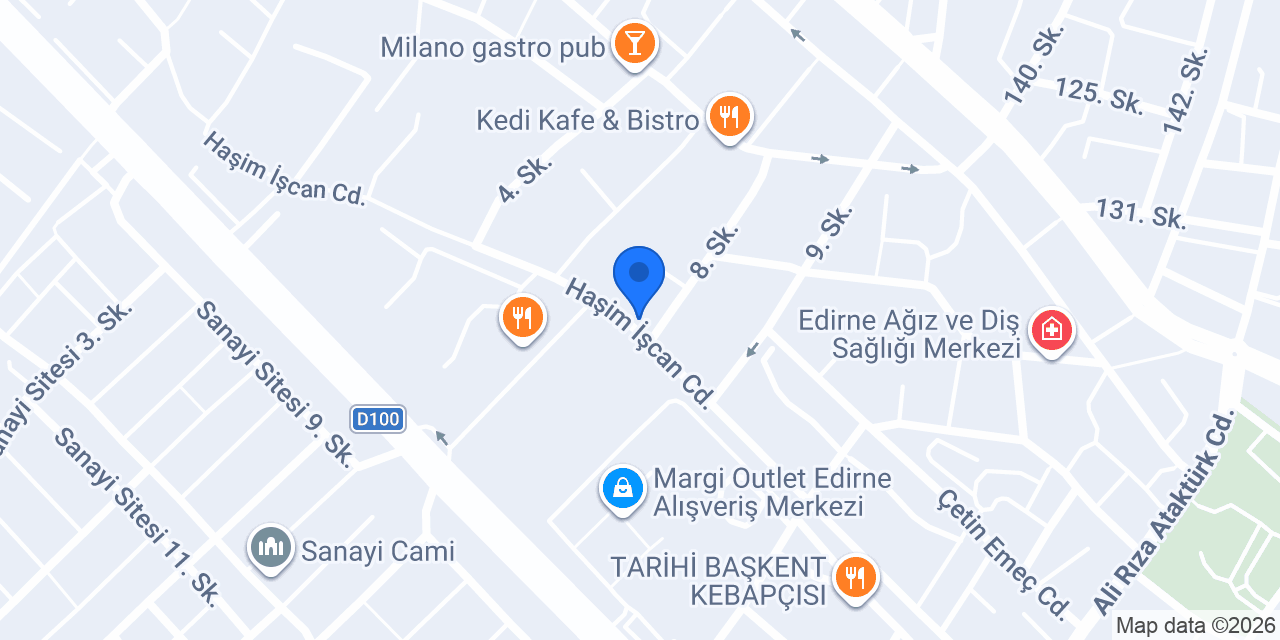 Meriç Süs Bitkileri ve Çevre Düzenleme konumu