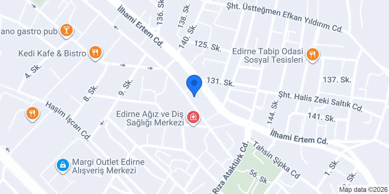 Sınır Pastanesi/ Merkez konumu