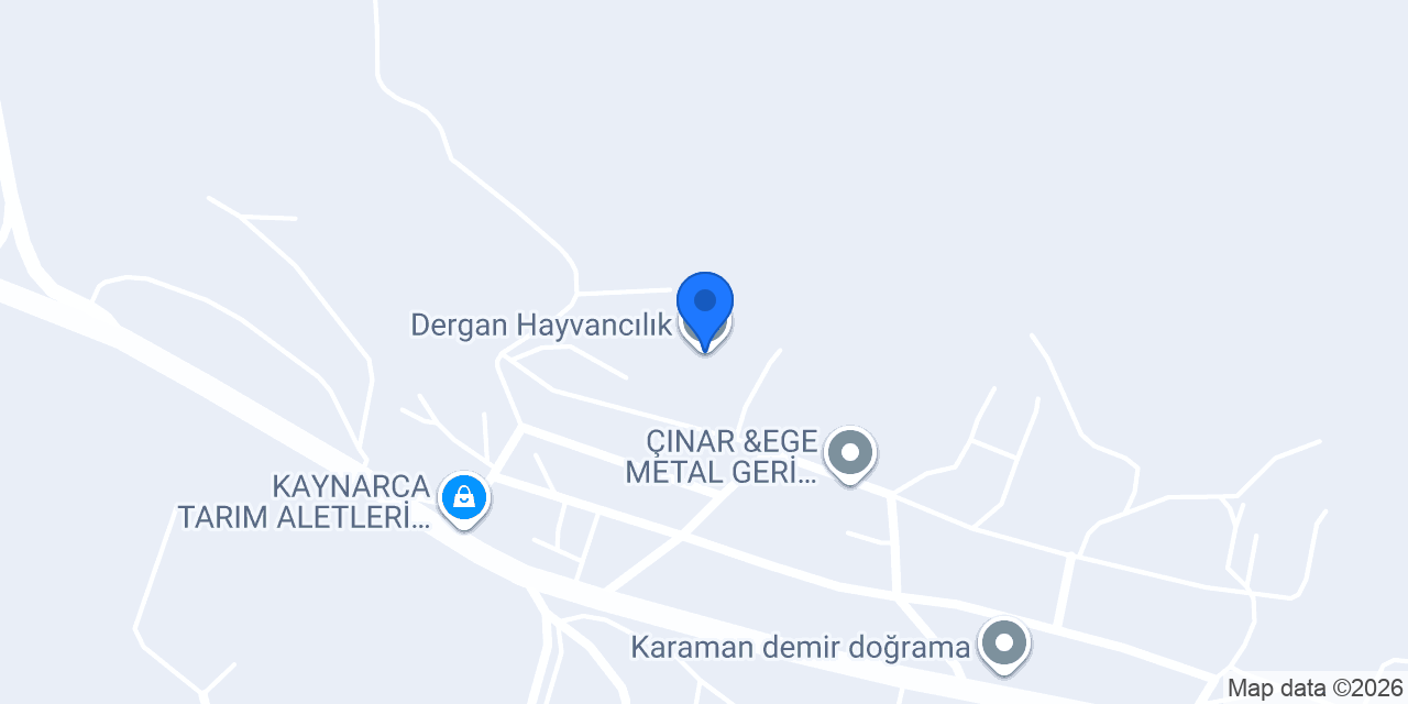 Dergan Hayvancılık konumu