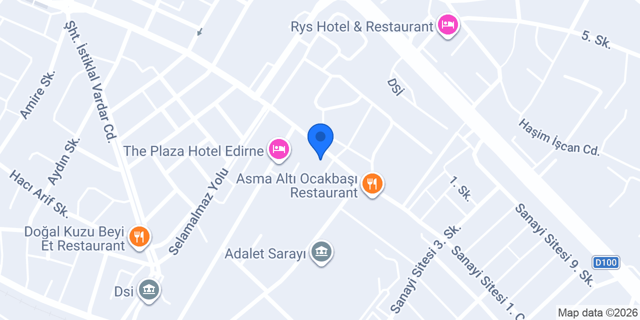 Ponsetya Restaurant - Cavit Duvan Hotel 5. Katı konumu