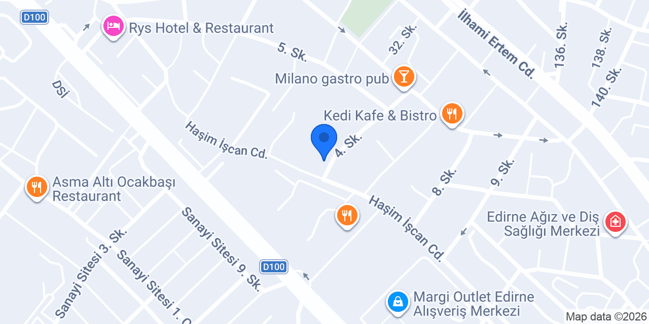 Avcılar Restoran konumu