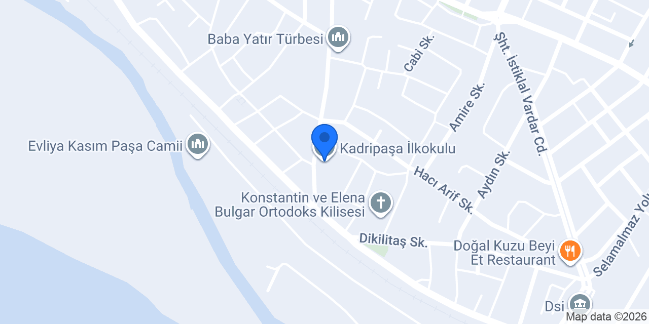 Kadripaşa İlkokulu konumu