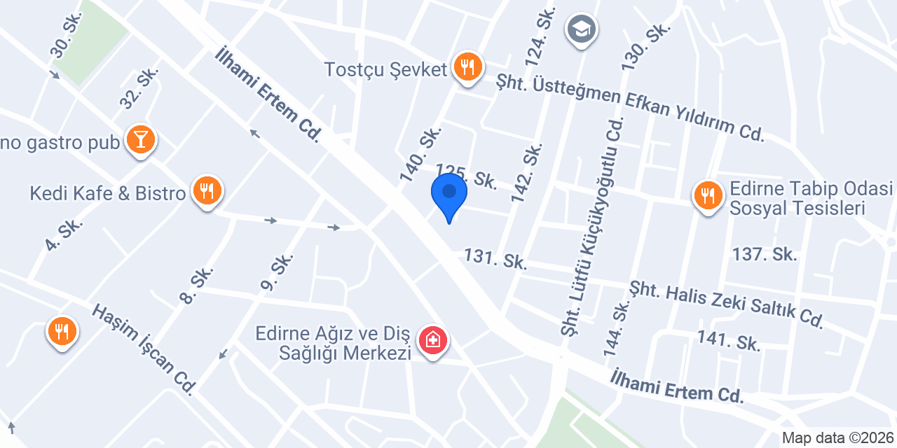 Binevler Aile Sağlık Mrk. konumu