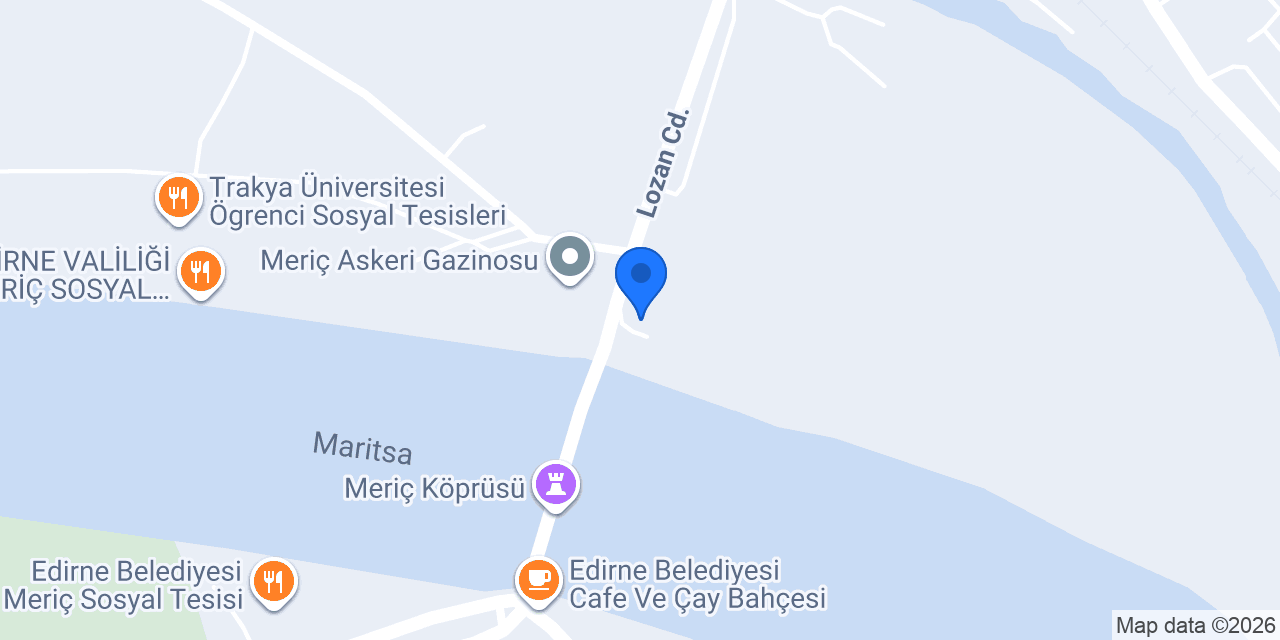 Edirne kokoreç & Sütlüce Kuzu Kokoreç konumu