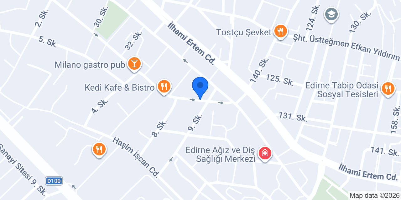 Erdaş İletişim konumu