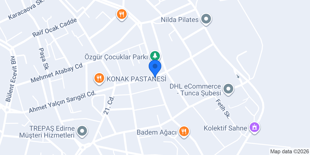 Özgür Eczanesi konumu