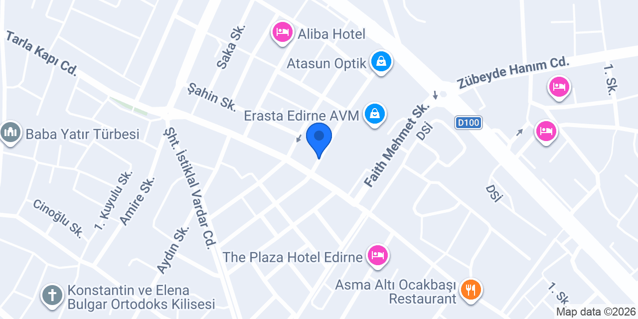 Orbay Seda İlker bayan kuaförü konumu
