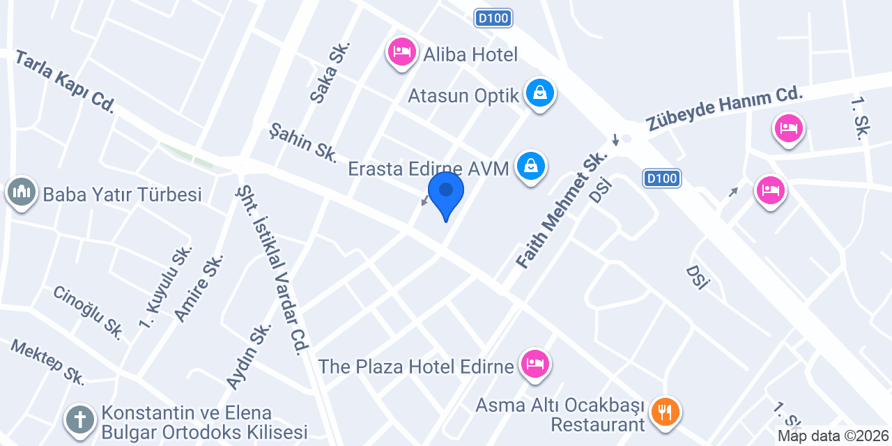 Kontrbus Coffee Co. Edirne konumu