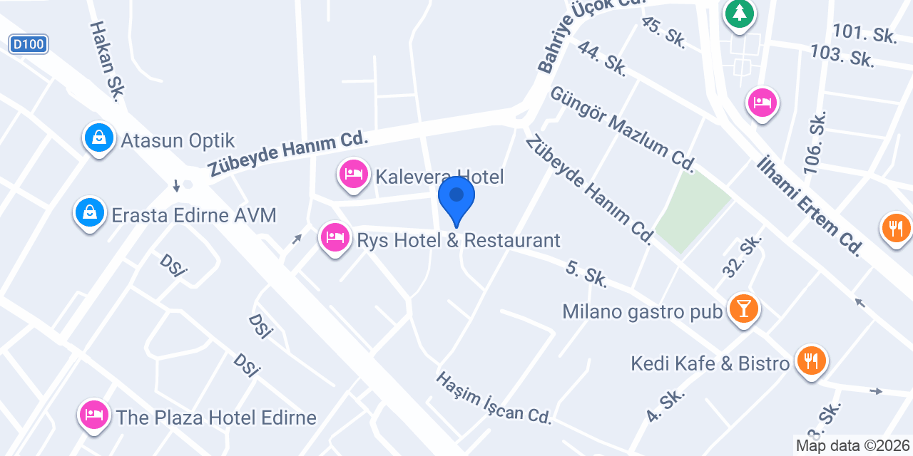 TERKOS PİLAVCILIK konumu