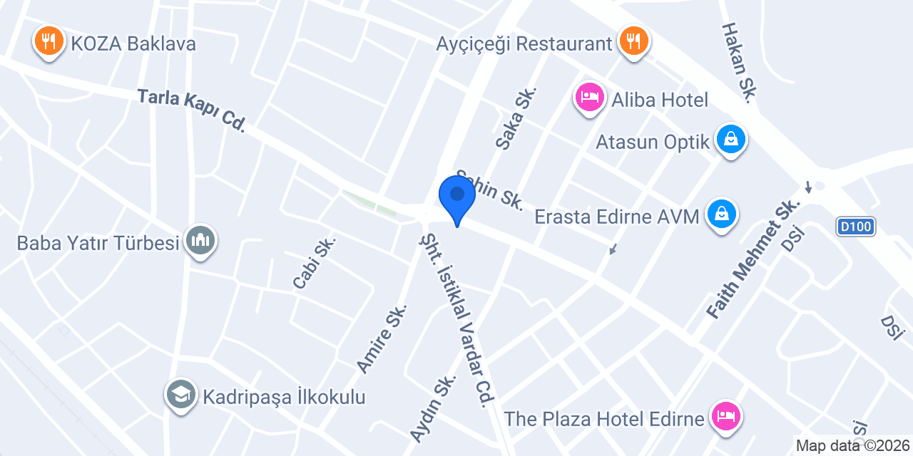 Bahar Börek Salonu konumu