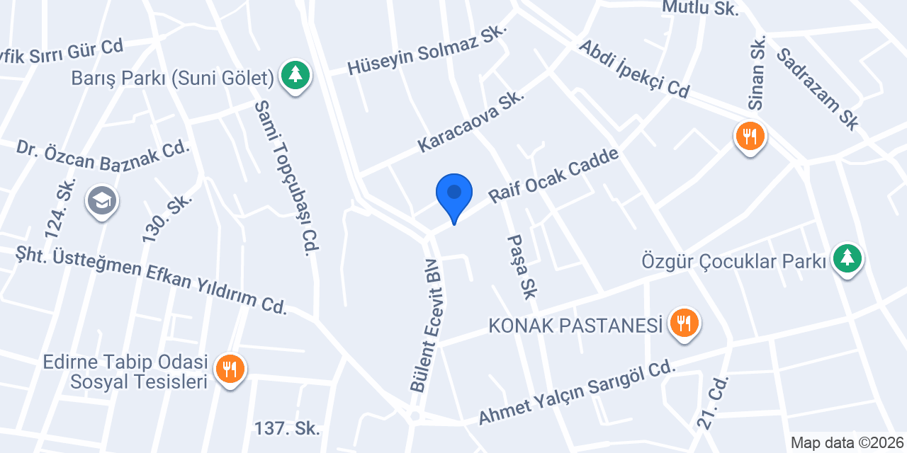 GTOS Edirne konumu