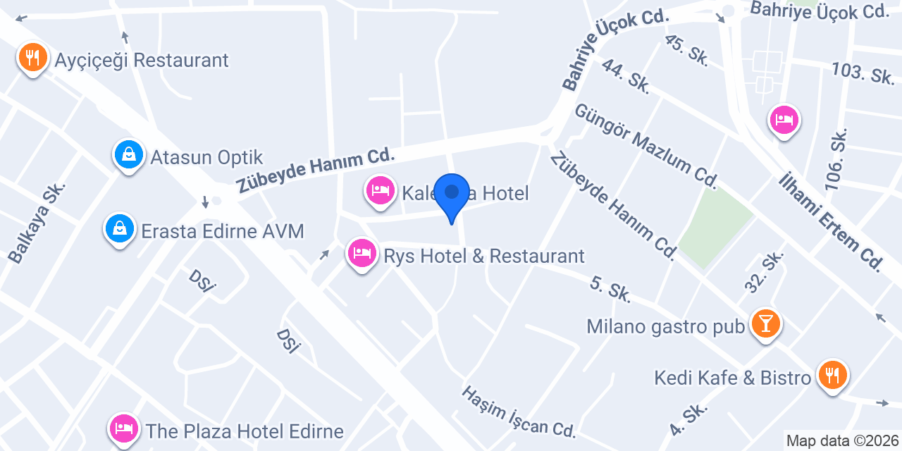 Contra Coffee Edirne konumu