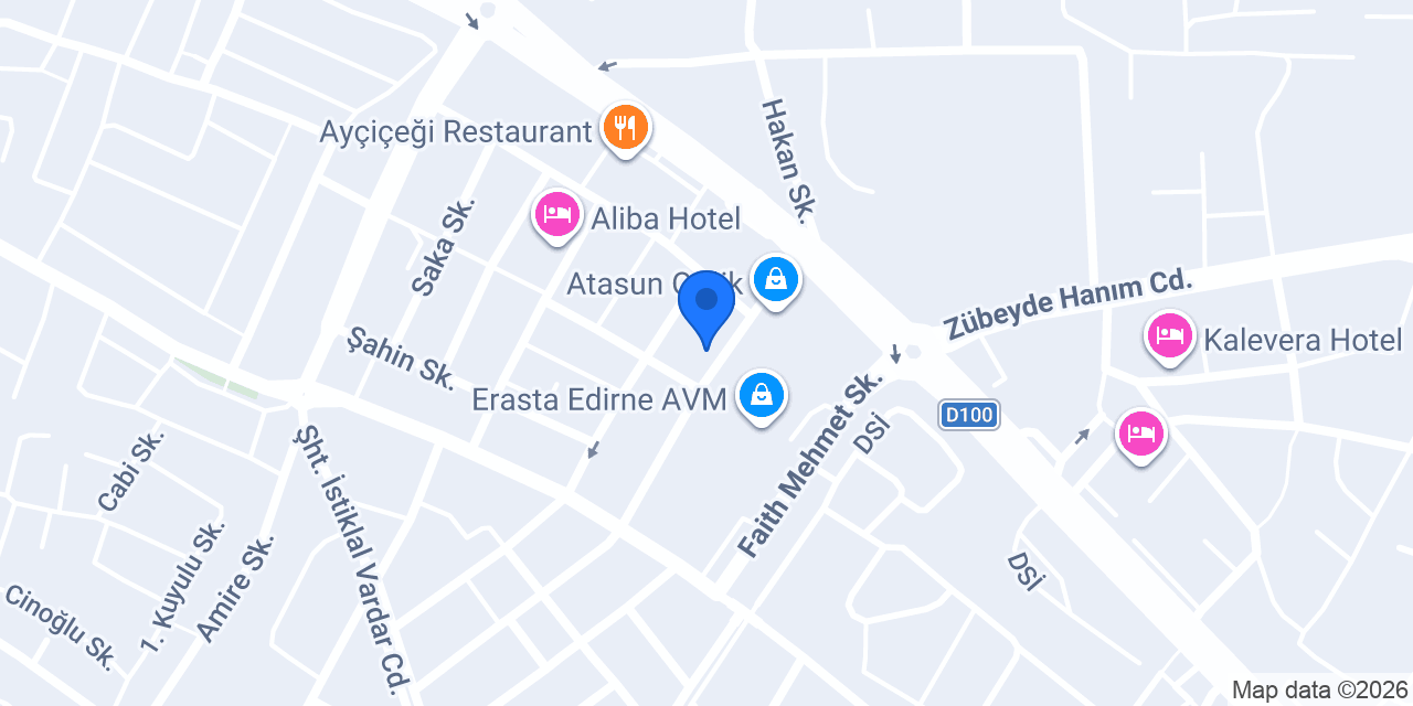 Cadde Katık Edirne Döner konumu