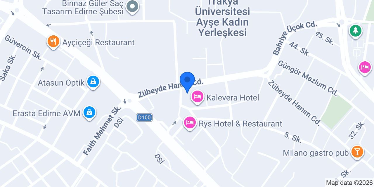 American LIFE Edirne konumu