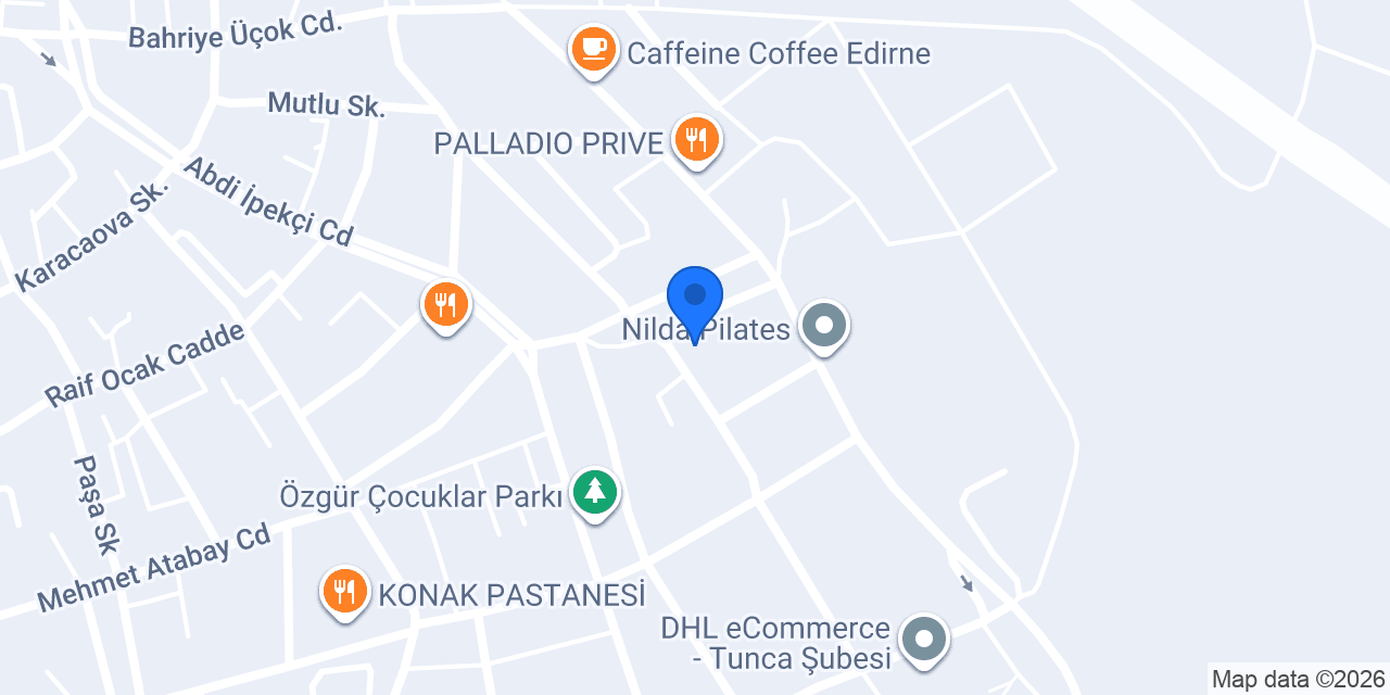 Edirne Masaj Spa Terapia konumu