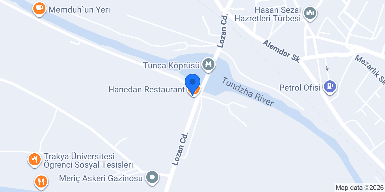 Hanedan Restaurant konumu