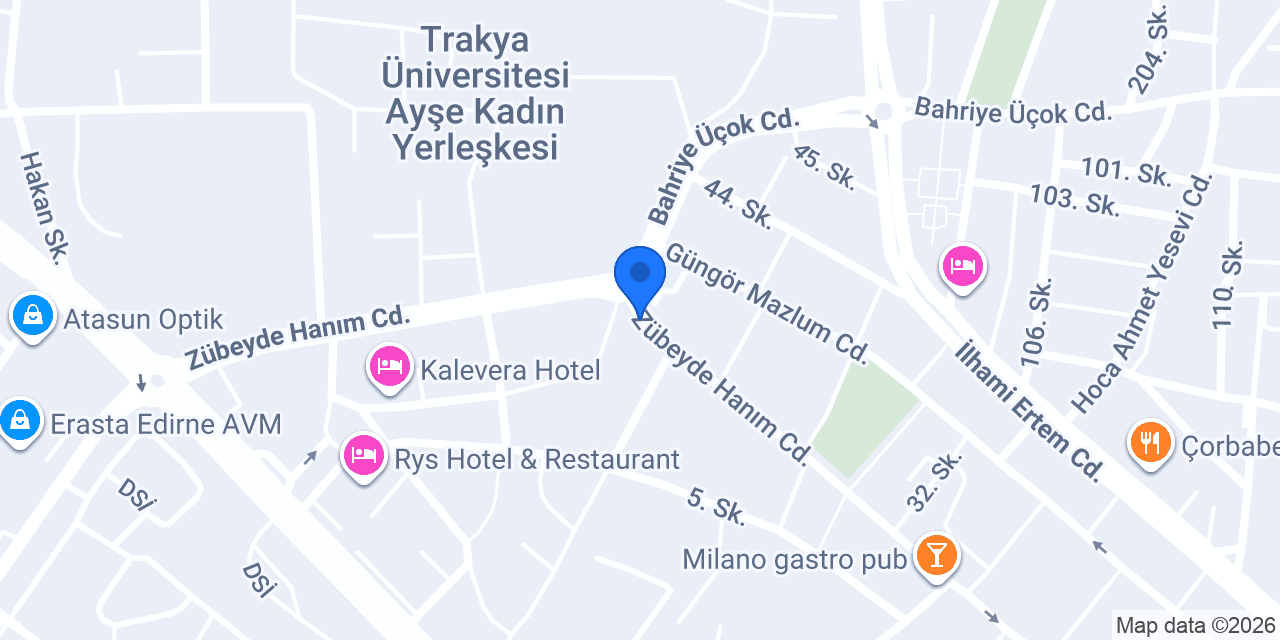 Sedef Taksi konumu
