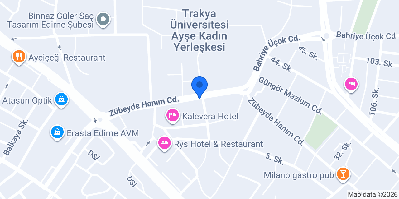 The Coffee Factory Edirne konumu