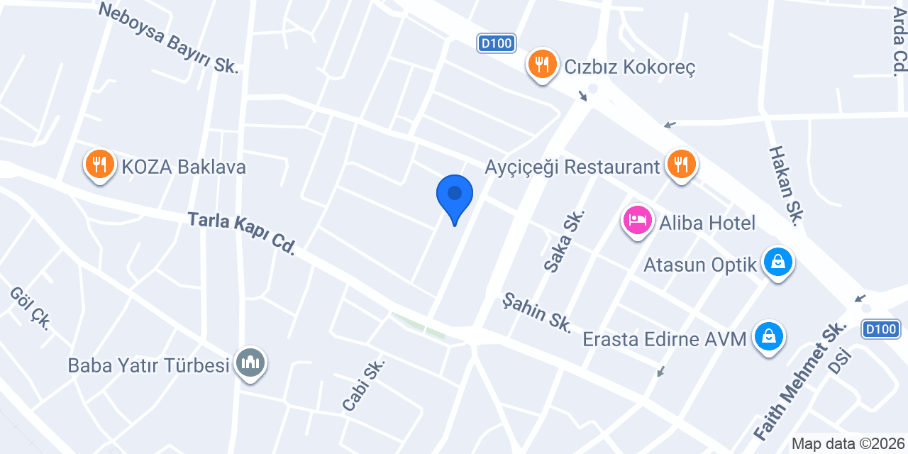 sena dikim atölyesi konumu