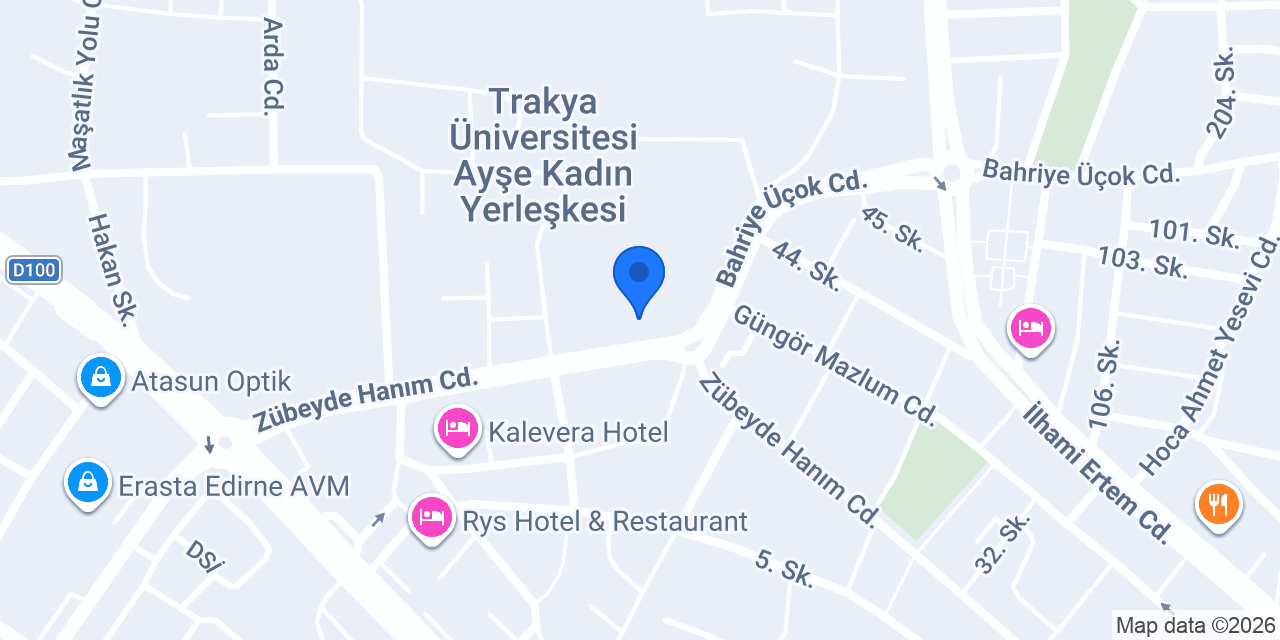 Ayşekadın Aile Hekimliği konumu