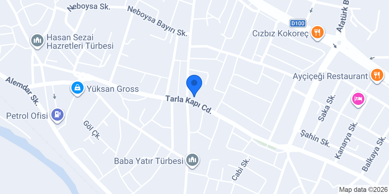 Çeçeoğlu Yufka Ve Baklavaları konumu
