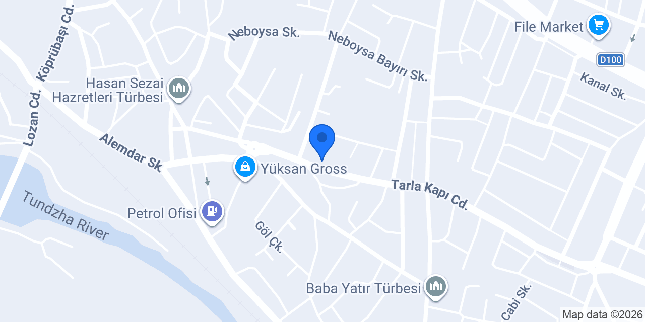 İNOWEY TEMİZLİK EDİRNE konumu