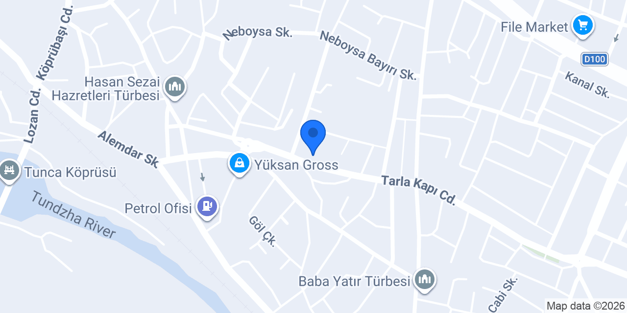 Tup GAZ konumu