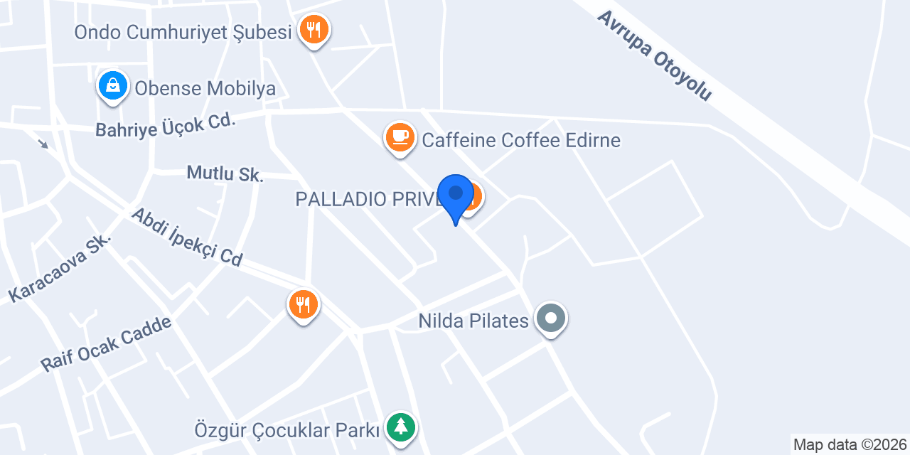 Pizzabulls Edirne konumu