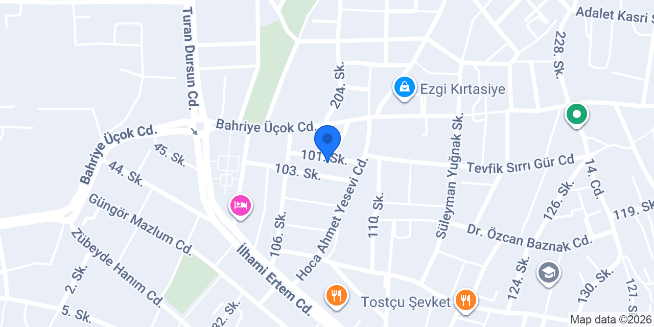 İlkay Yayan Sürücü Kursu konumu