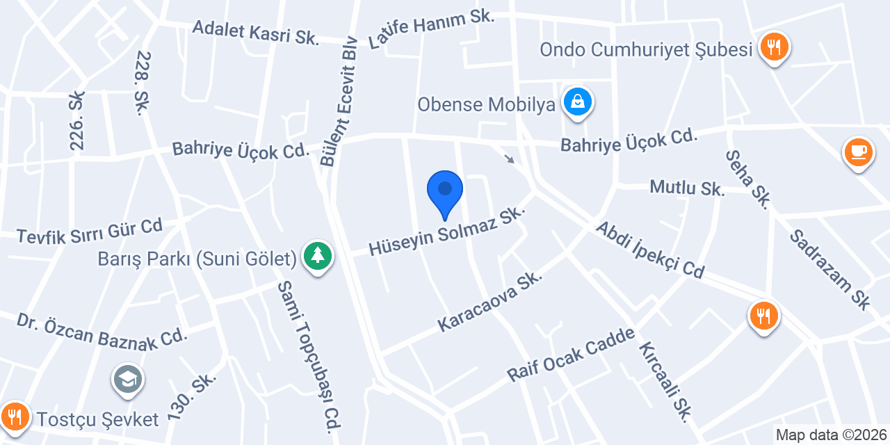 ANKA VETERİNER KLİNİĞİ konumu
