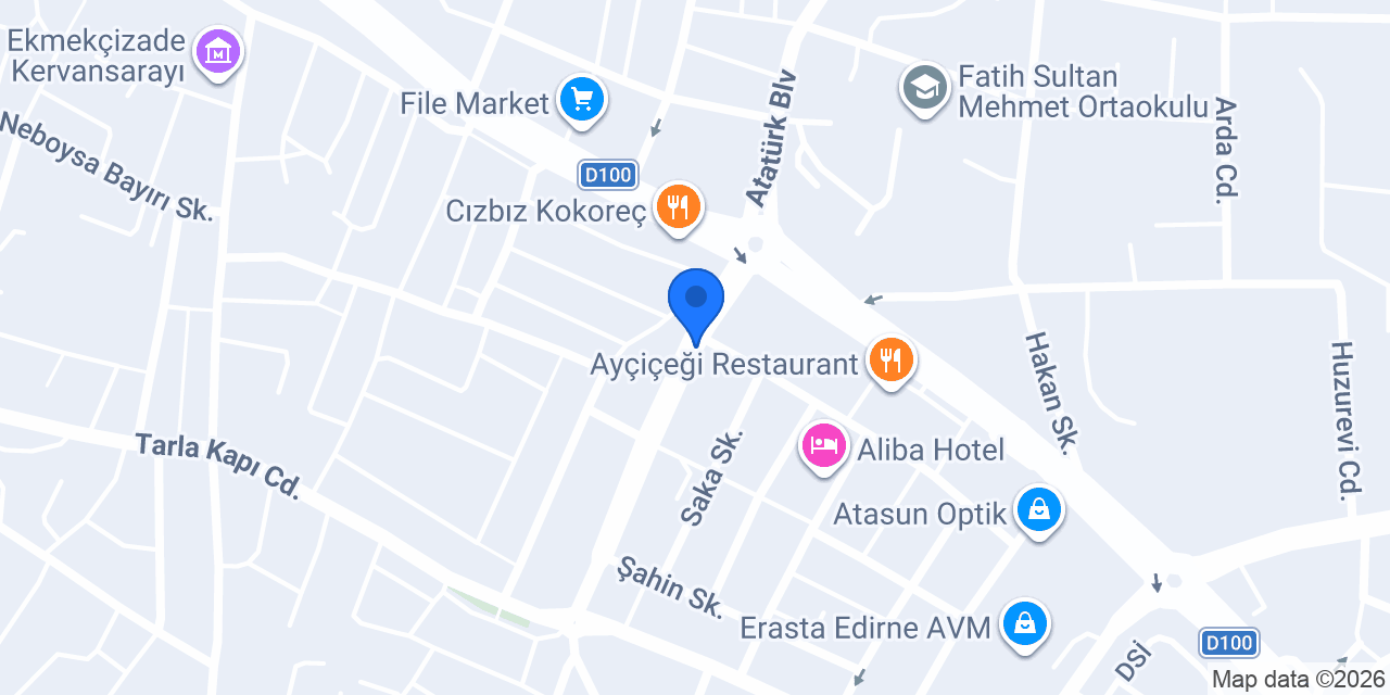 İngiltereVizesiBurada.Com Edirne konumu