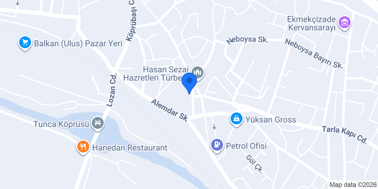 Doyran Yıldırım Ticaret konumu