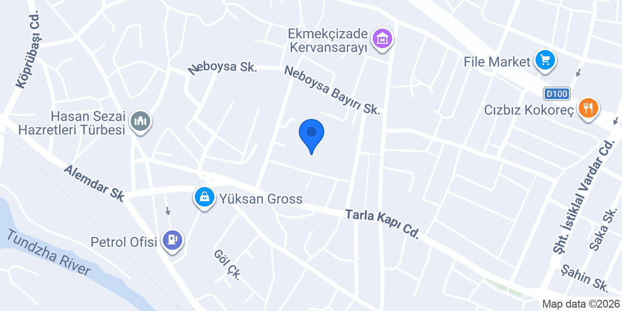 Hatice Erkurt Anaokulu konumu
