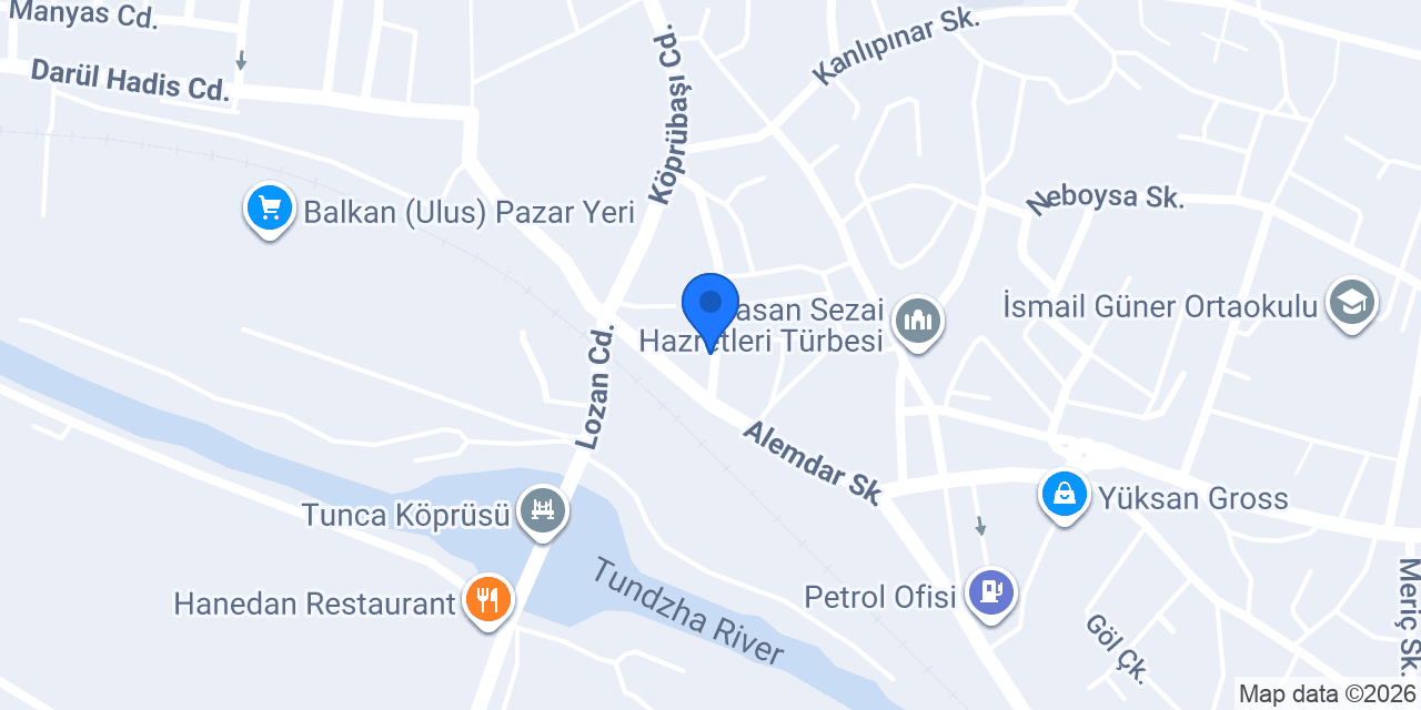 TATLI DURAĞI konumu