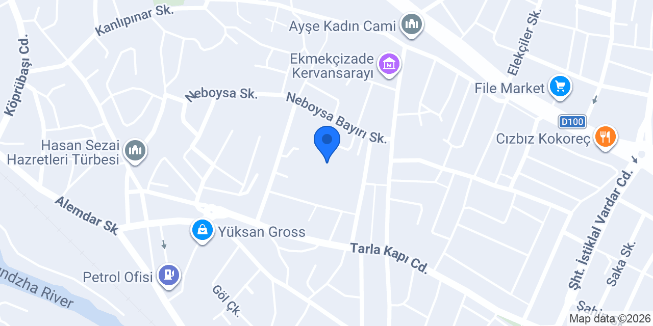 İsmail Güner Ortaokulu konumu
