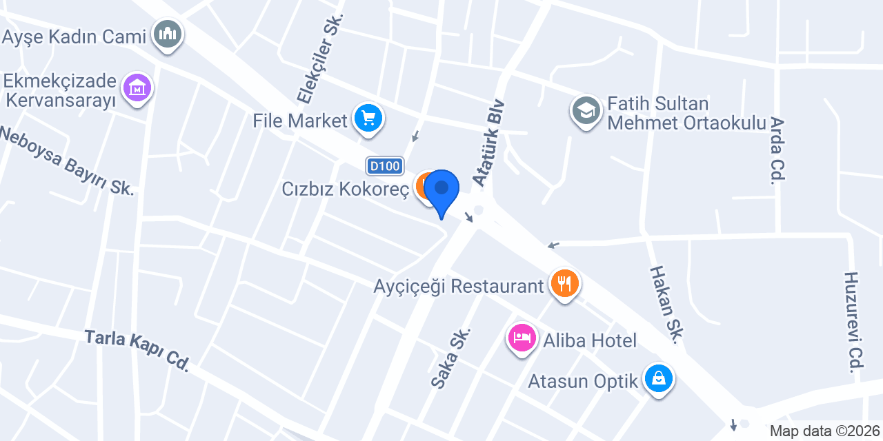 Oses Çiğ Köfte Edirne konumu