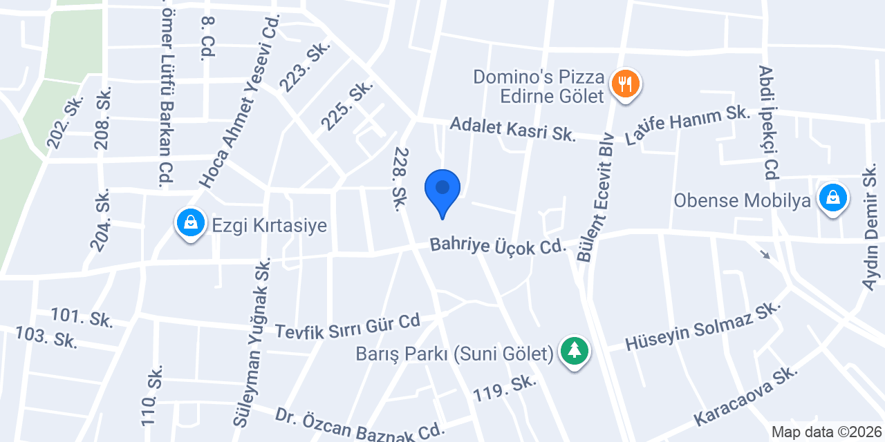 Makas Edirne konumu