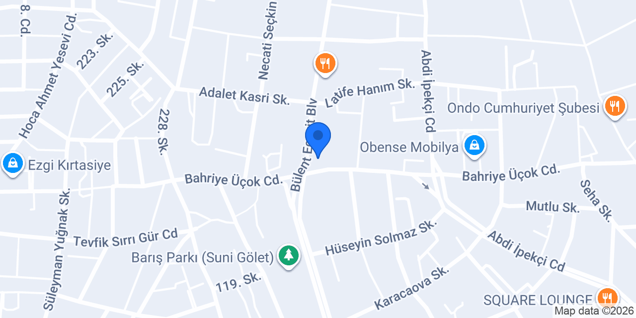 Diş Hekimi Taner KARACA konumu