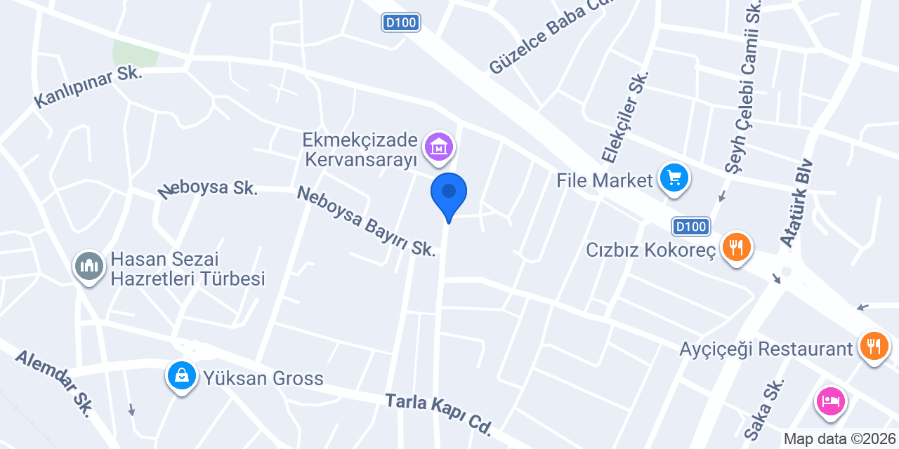 Hatipoğlu Eczanesi konumu