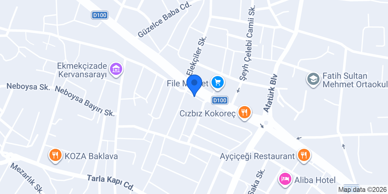 Edirne Börekçisi konumu