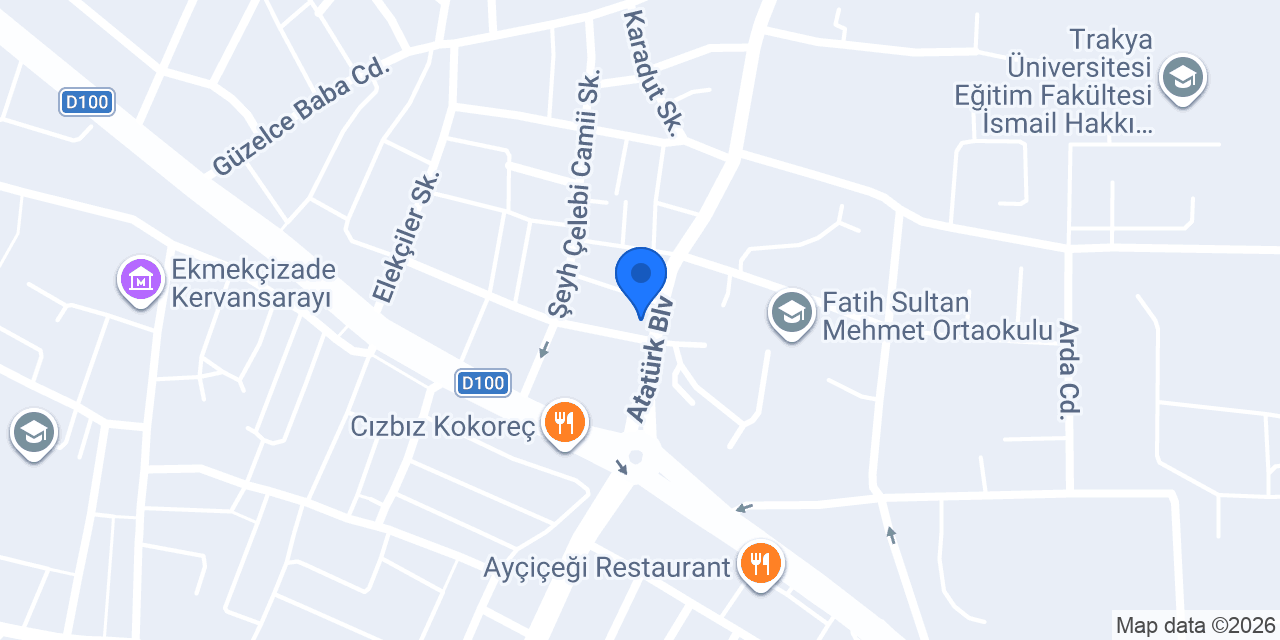 Edirne Final Kişisel Gelişim Kursu konumu