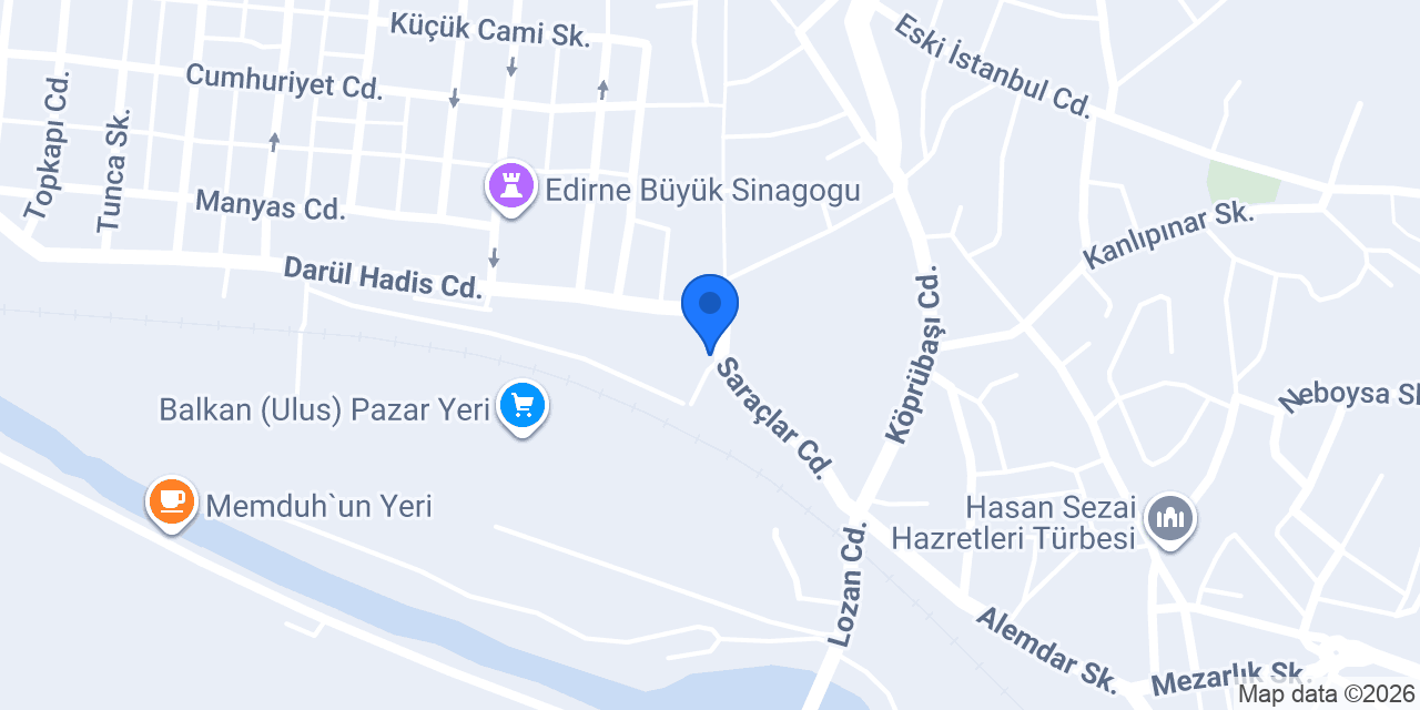Yeşilsu Inşaat konumu