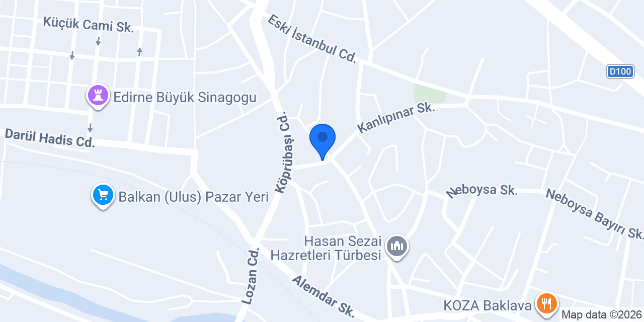 MHT Pansiyon konumu