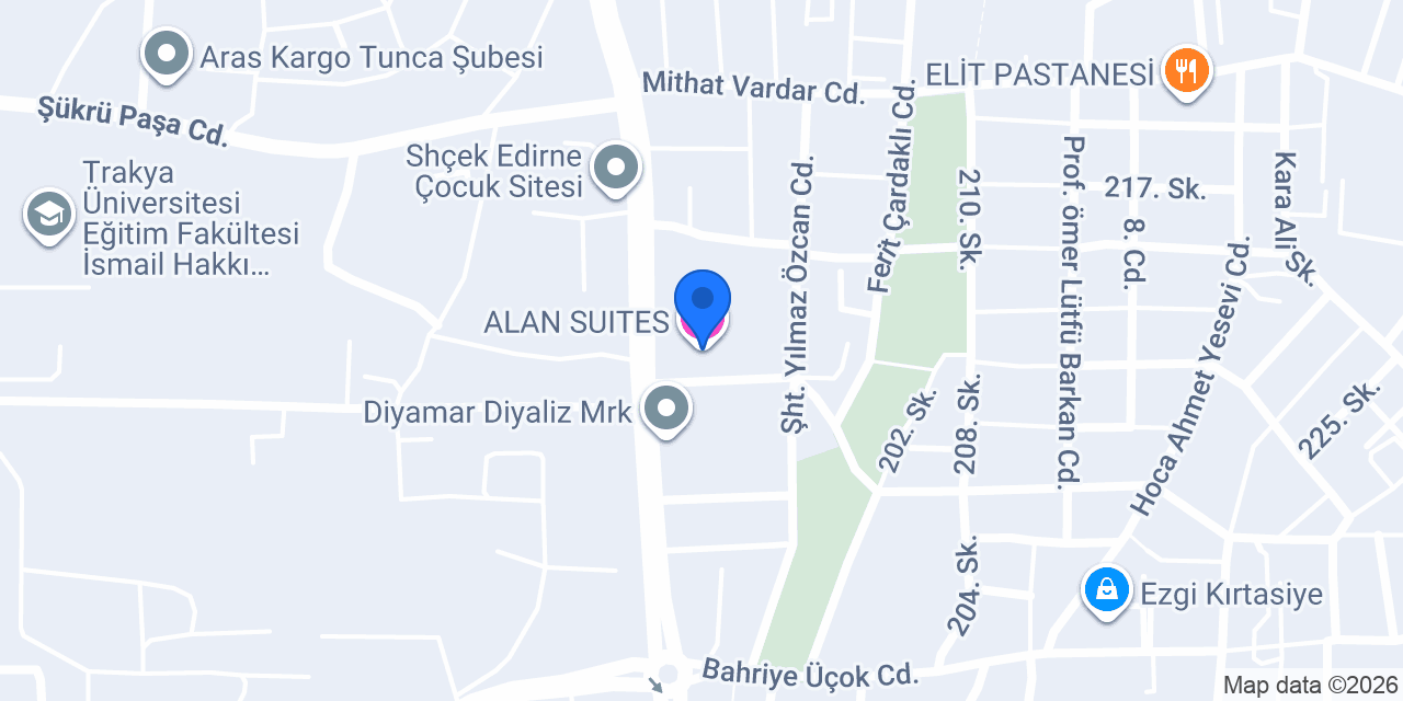 ALAN SUITES konumu
