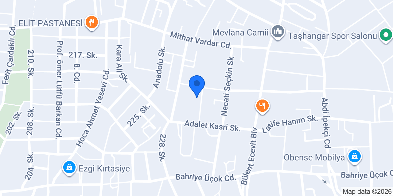 NURDAN ERCAN KUAFÖR konumu