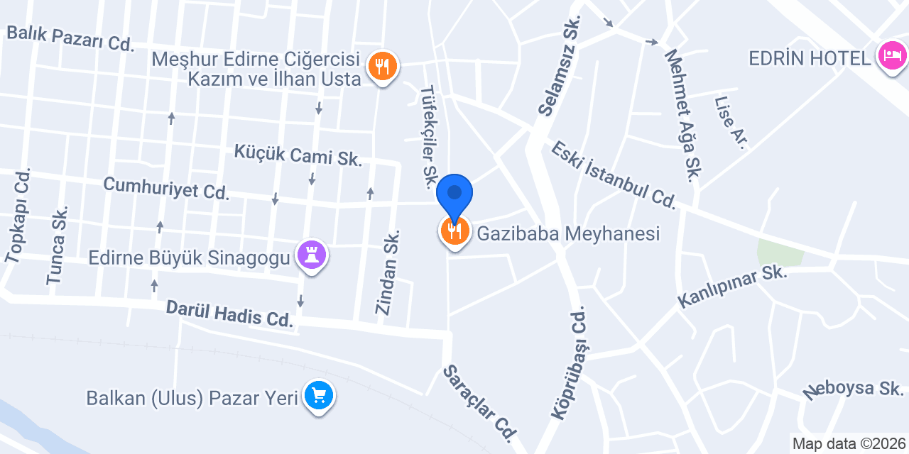 Akdemir İstikbal Mobilya Saraçlar konumu