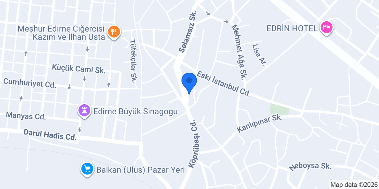 Polatzade Baklava Market konumu
