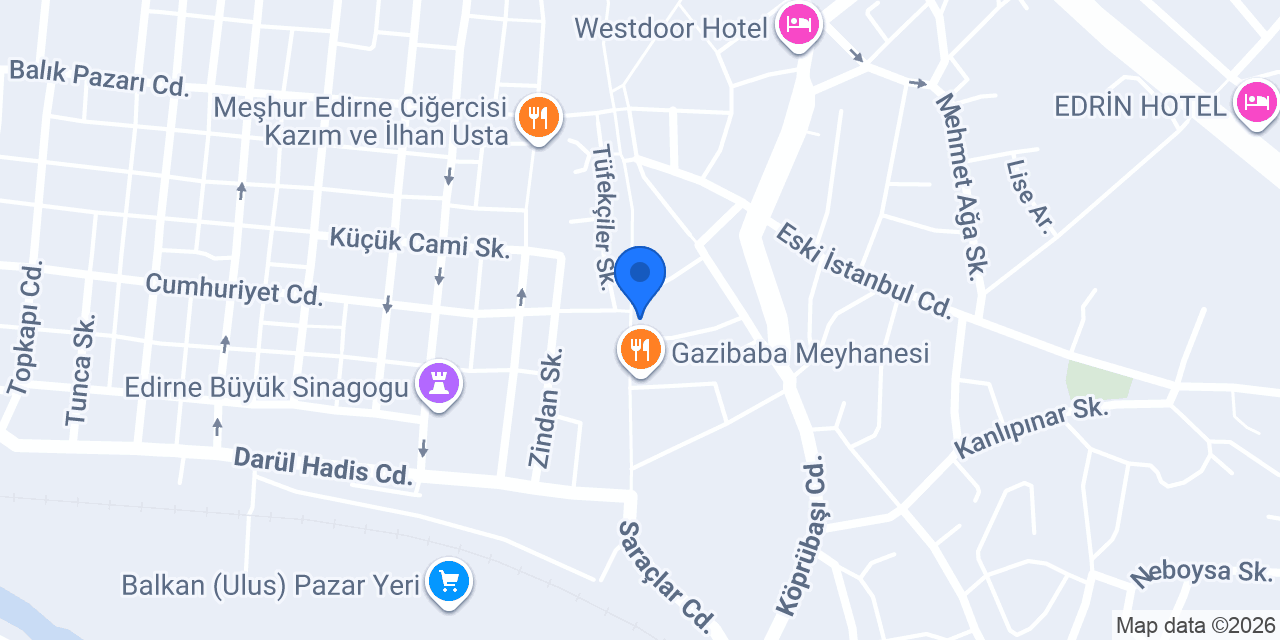 İndisera Teknoloji Ltd. Şti. konumu
